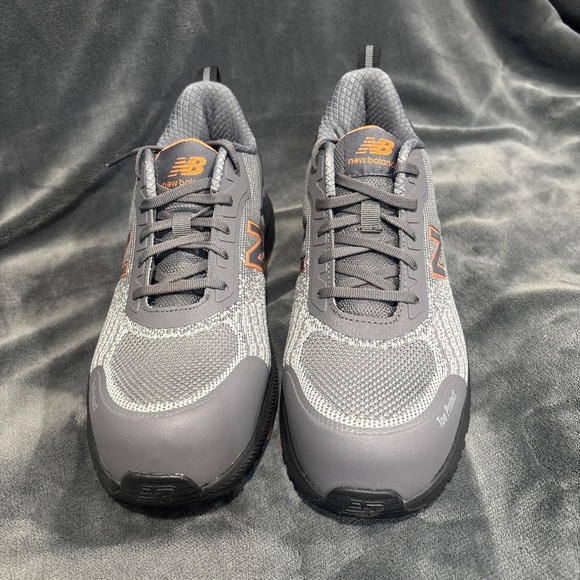 New Balance Speedware Eh Pr Grey/orange Size 8 Comp Toe